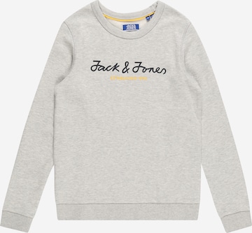 Jack & Jones Junior Mikina – šedá: přední strana