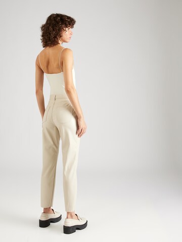 Coupe slim Pantalon ONLY en beige