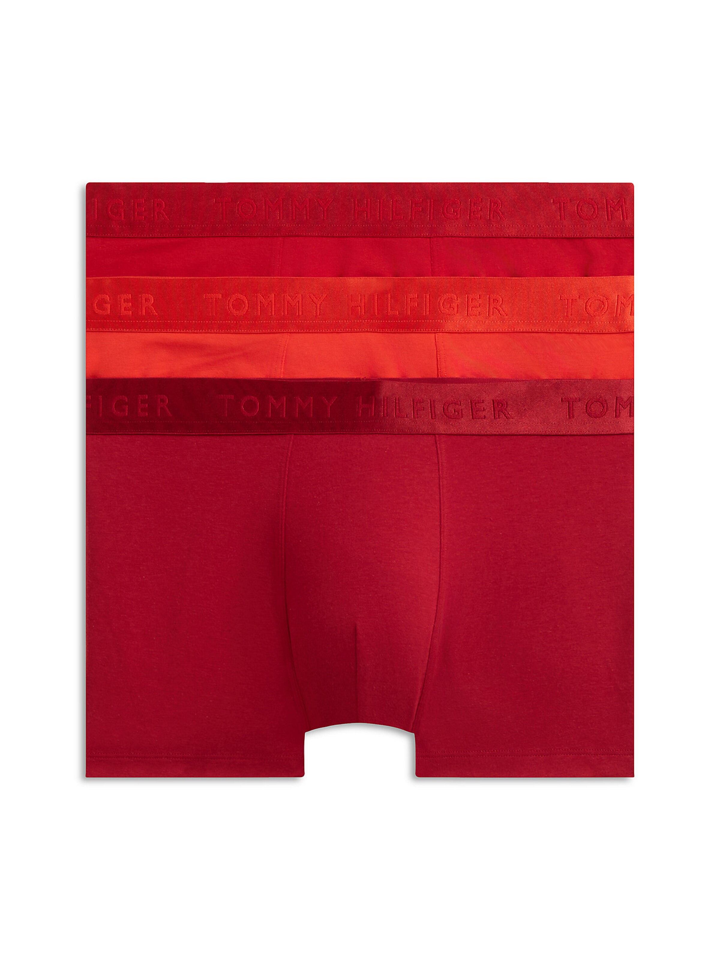 Boxers TOMMY HILFIGER en rouge : devant