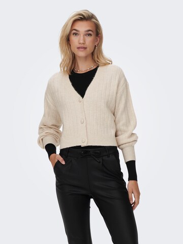 Cardigan 'Kimber' ONLY en beige : devant