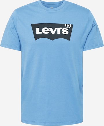 LEVI'S ® Regular Shirt 'Graphic Crewneck Tee' in Blauw: voorkant