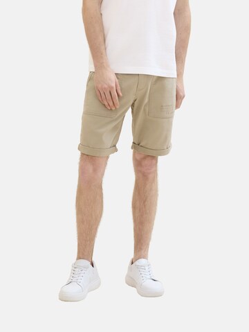 TOM TAILOR Regular Broek in Bruin: voorkant