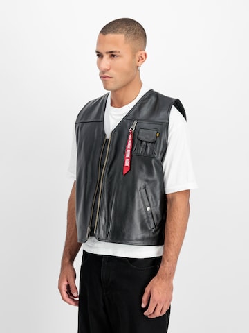 ALPHA INDUSTRIES Weste 'X-Force' in Schwarz: Vorderseite