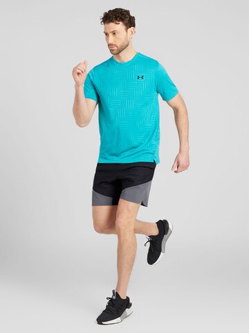 UNDER ARMOUR Sportshirt 'Vent Geotessa' in Grün