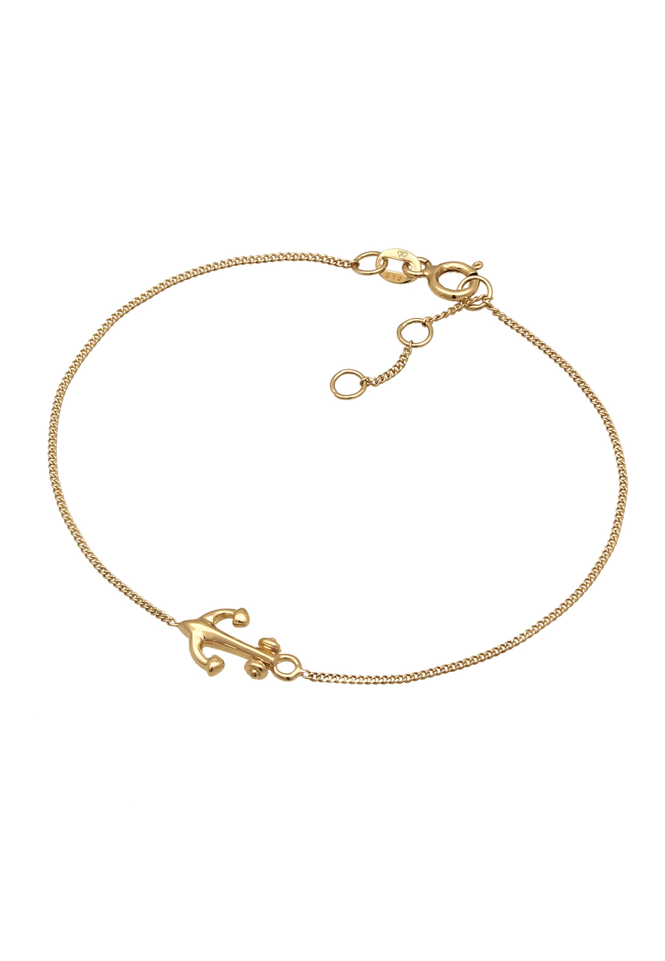 ELLI PREMIUM Armband Anker in Gold