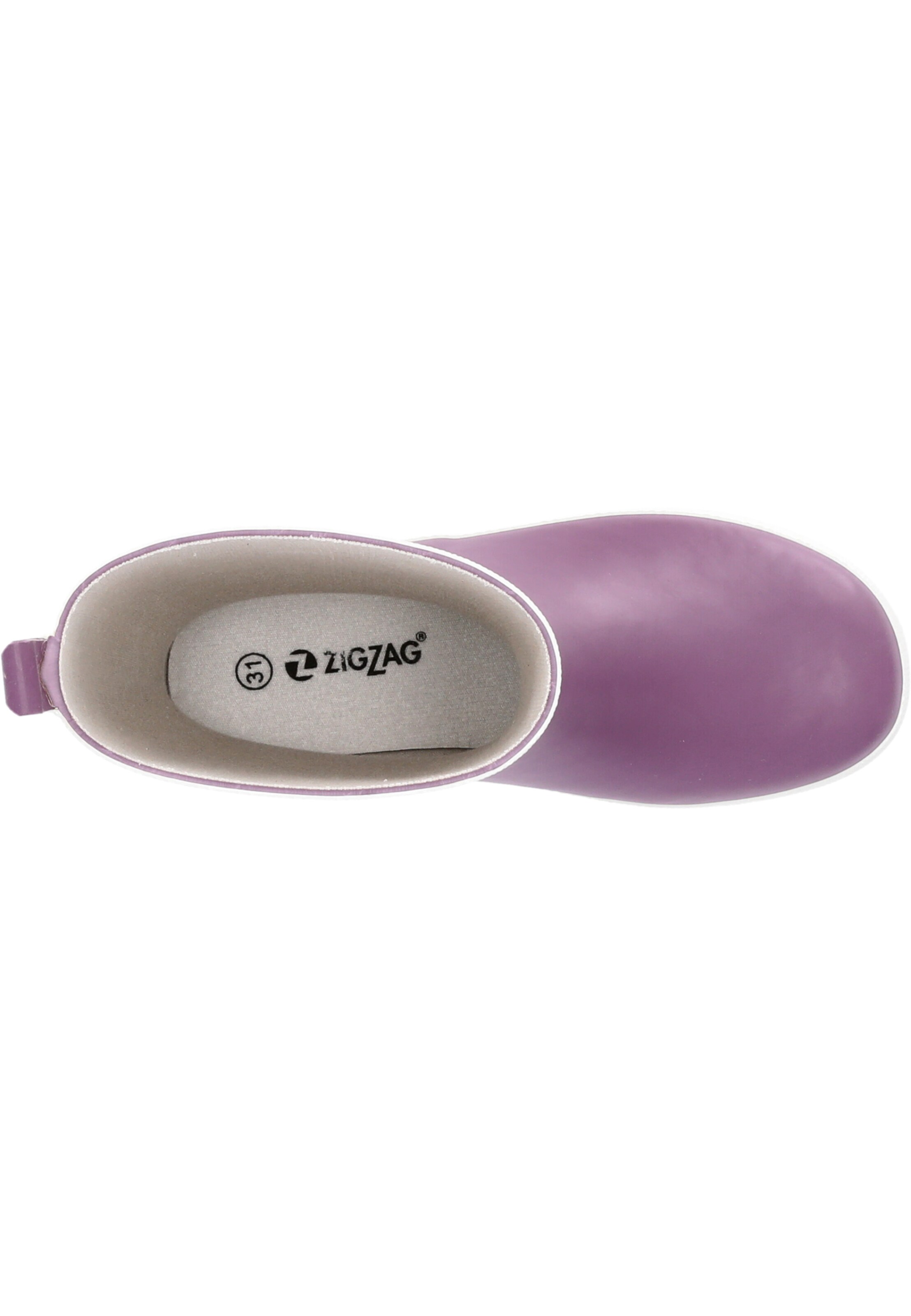 ZigZag Rubber Boots in Purple
