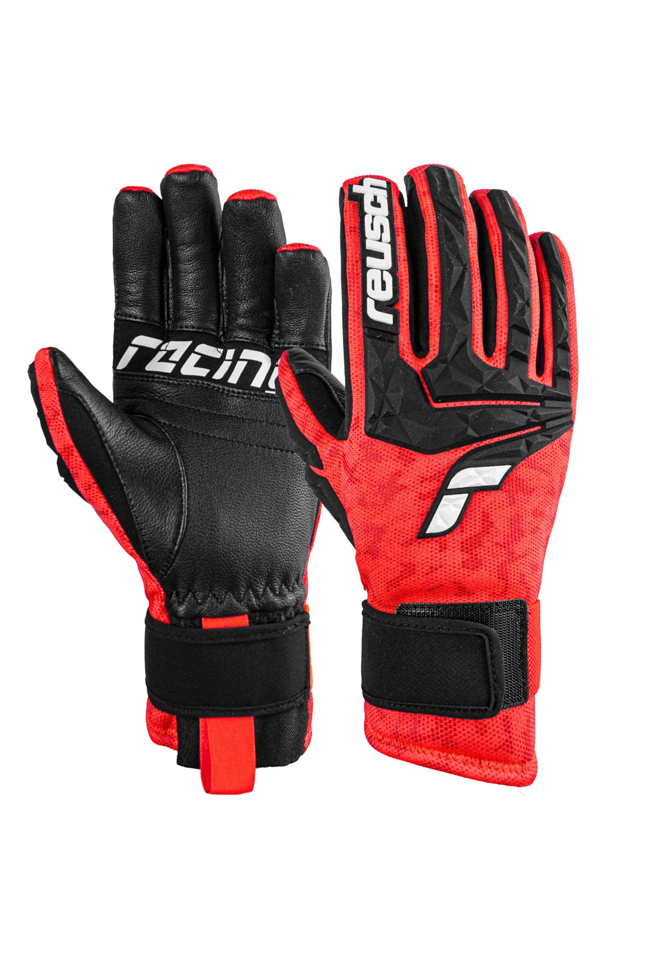 REUSCH Sporthandschoenen 'World Cup Warrior Neo' in Rood: voorkant