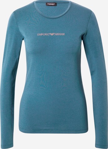 Emporio Armani - Camiseta en azul: frente