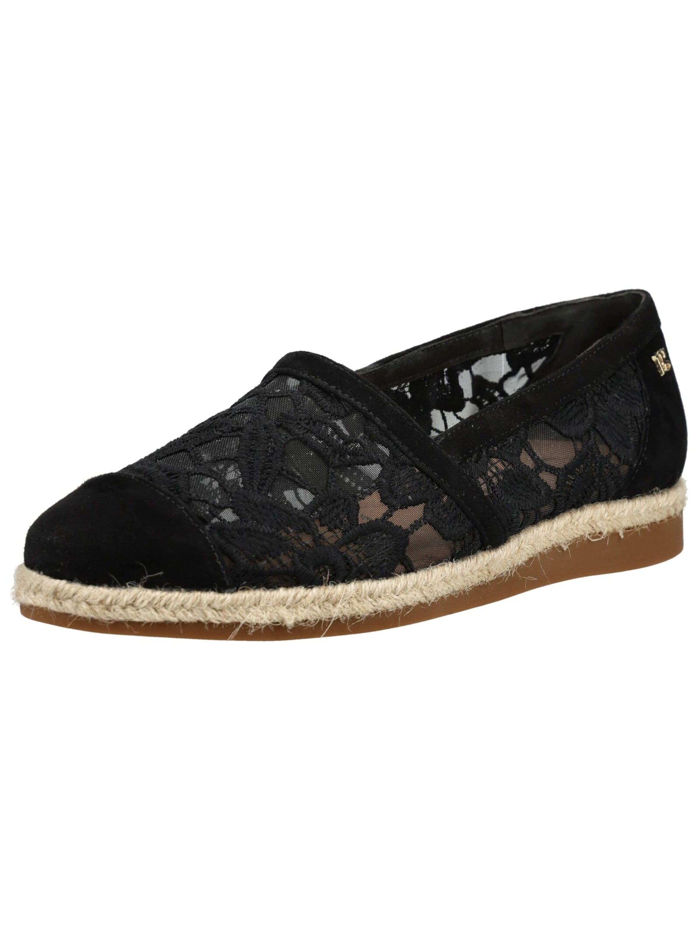 Slipper di Paul Green in nero: frontale