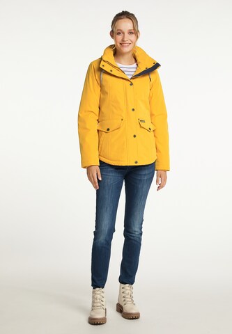 Schmuddelwedda Winter jacket in Yellow