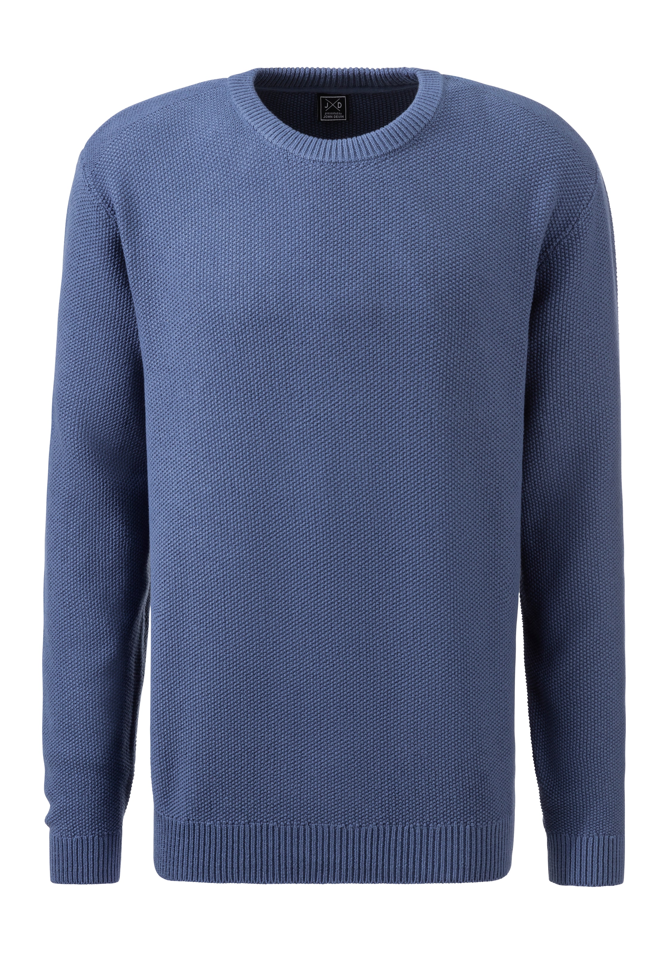 Pull-over JOHN DEVIN en bleu : devant