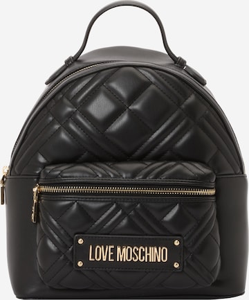 Love Moschino Reppu 'ZAINO' värissä musta: etupuoli