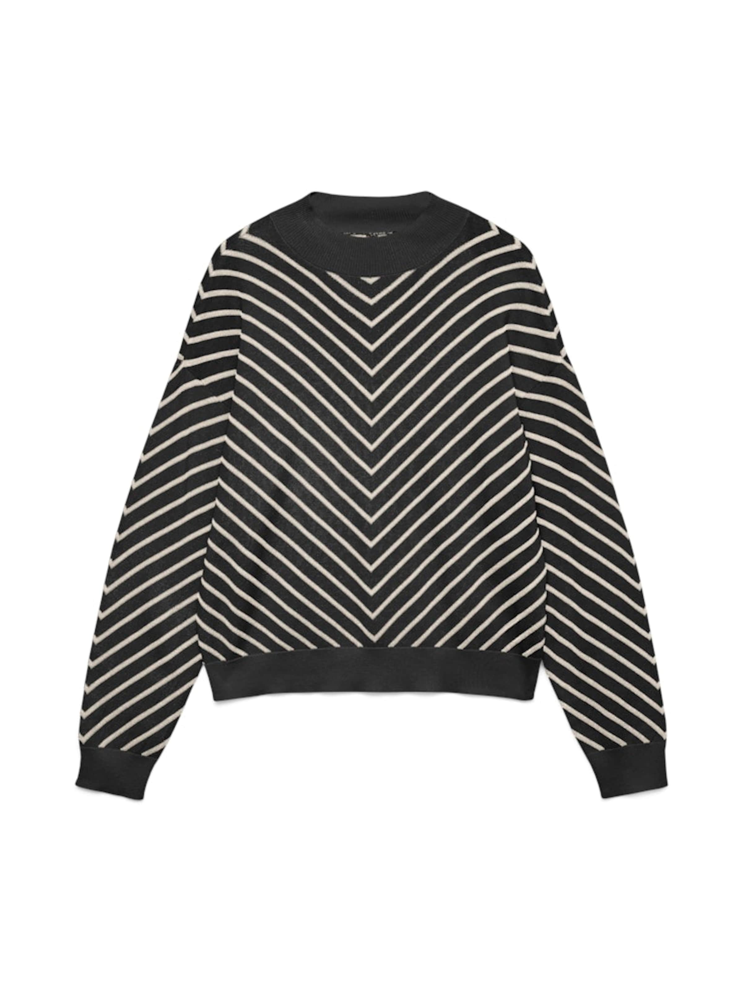 VERO MODA Svetr 'VMCAPRICORN' – černá: přední strana