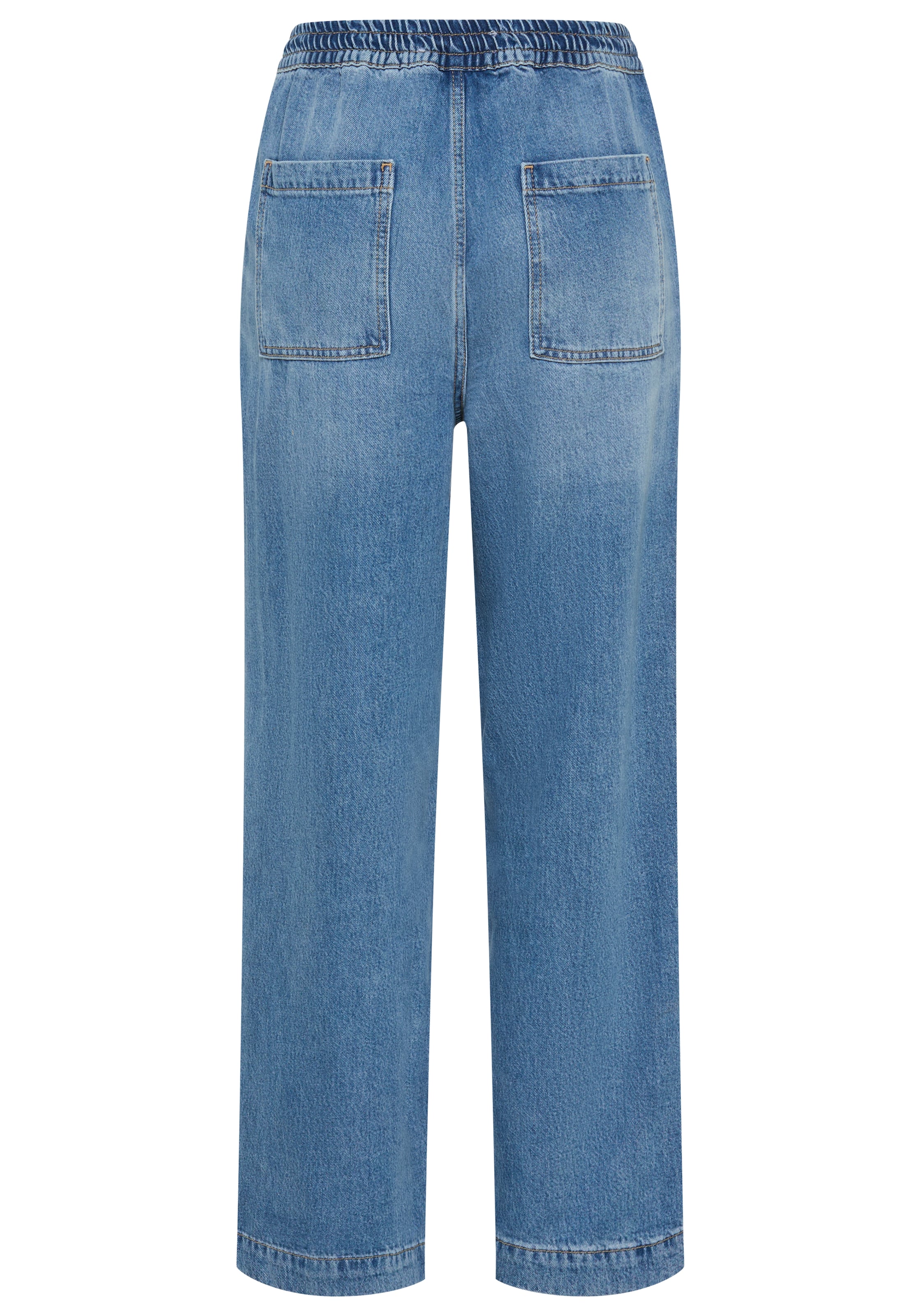 Marc O'Polo Wide Leg Jeans in Blau