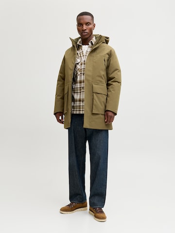 Jack & Jones Premium Зимняя парка 'JPRCCMOON' в Зеленый