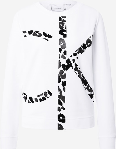Calvin Klein Collegepaita värissä musta / valkoinen, Tuotenäkymä
