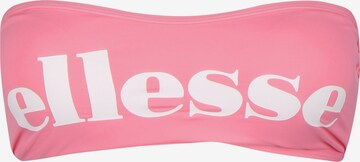 Bandeau Hauts de bikini 'Solaro' ELLESSE en rose : devant