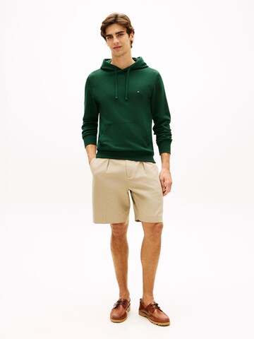 žalia TOMMY HILFIGER Megztinis be užsegimo 'ESSENTIAL'