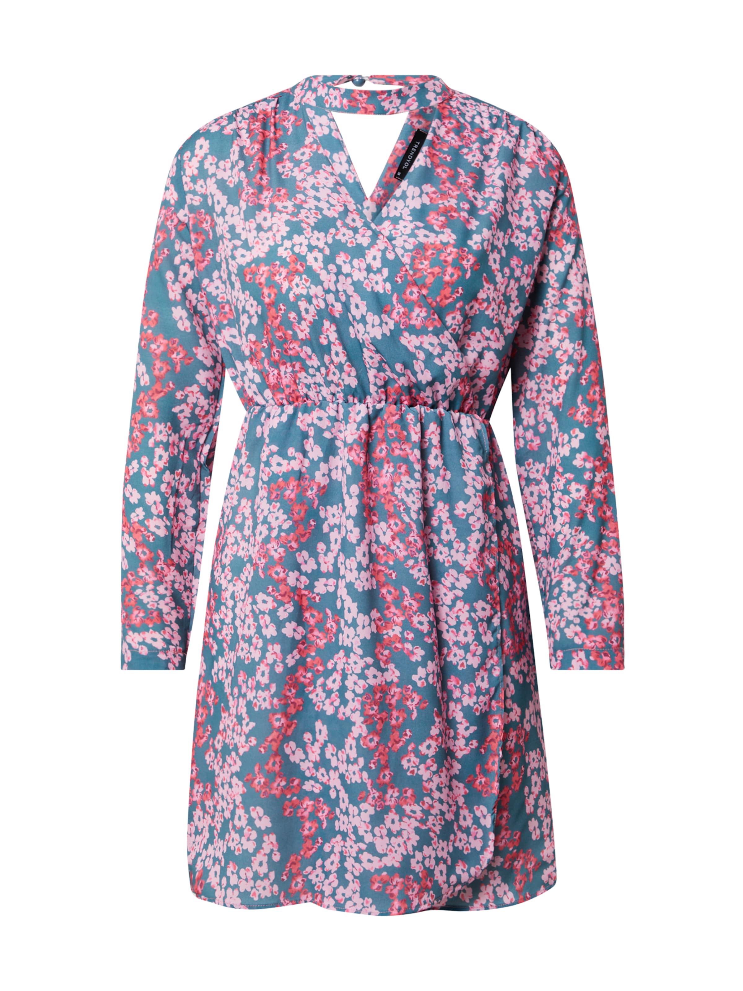 Trendyol Jurk in Groen: voorkant