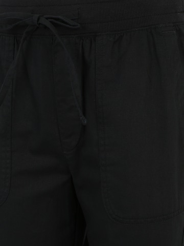 Gap Petite - Tapered Calças em preto