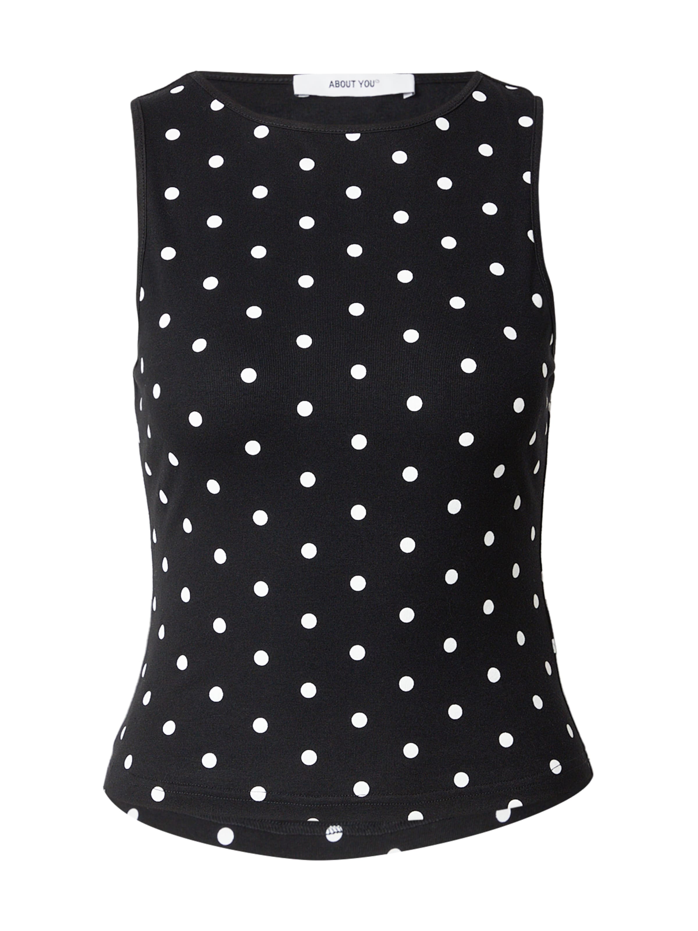 Top 'Maya' di ABOUT YOU in nero: frontale