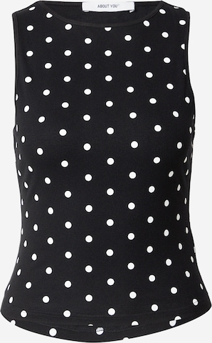 ABOUT YOU Toppi 'Maya' värissä musta: etupuoli