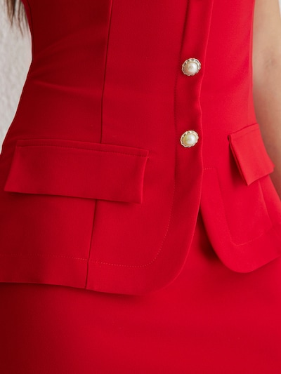 Trendyol Robe fourreau en rouge, Vue avec produit