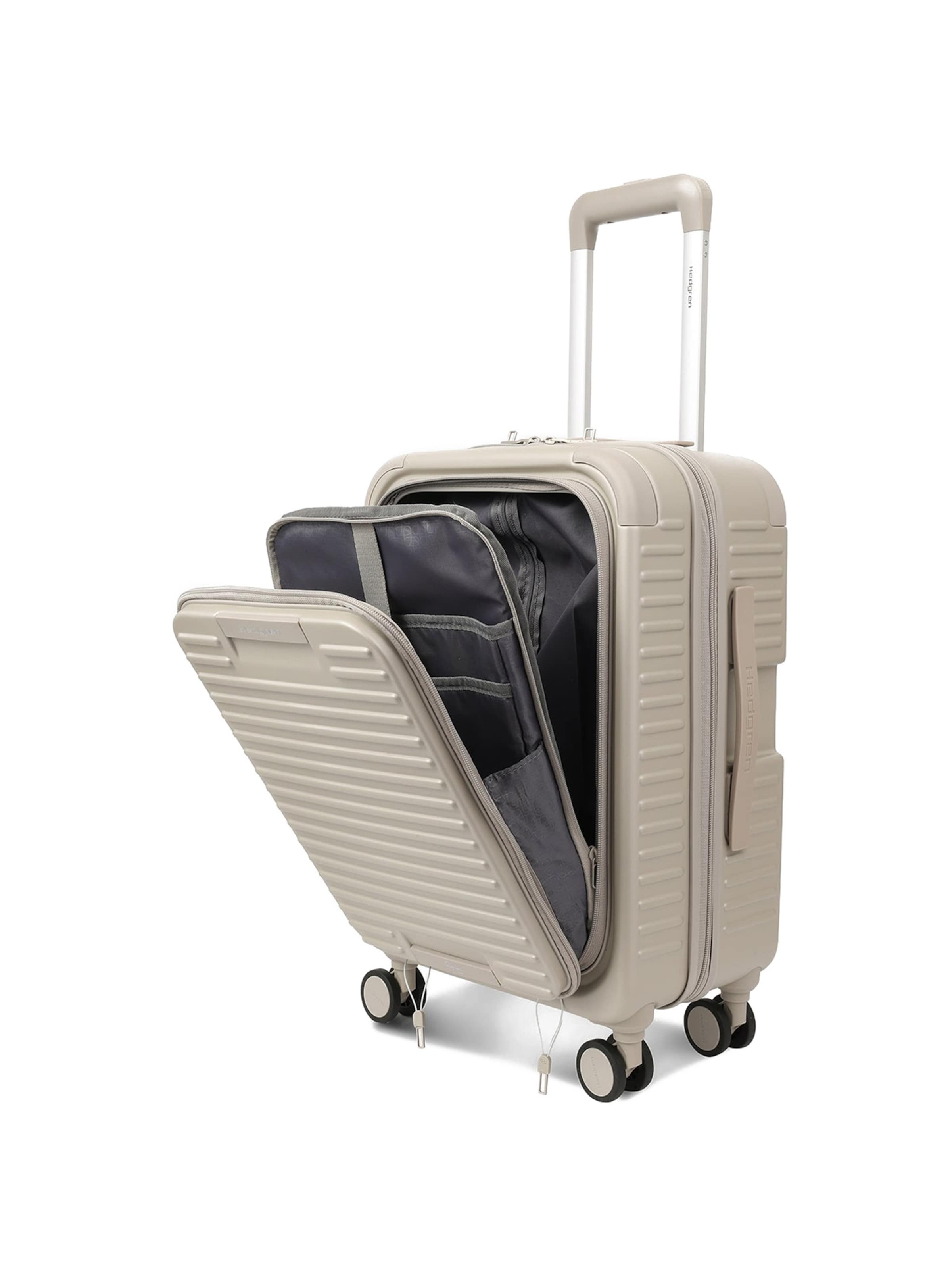 Hedgren Suitcase ' YUNO S FP 40,4L ' in Beige: front