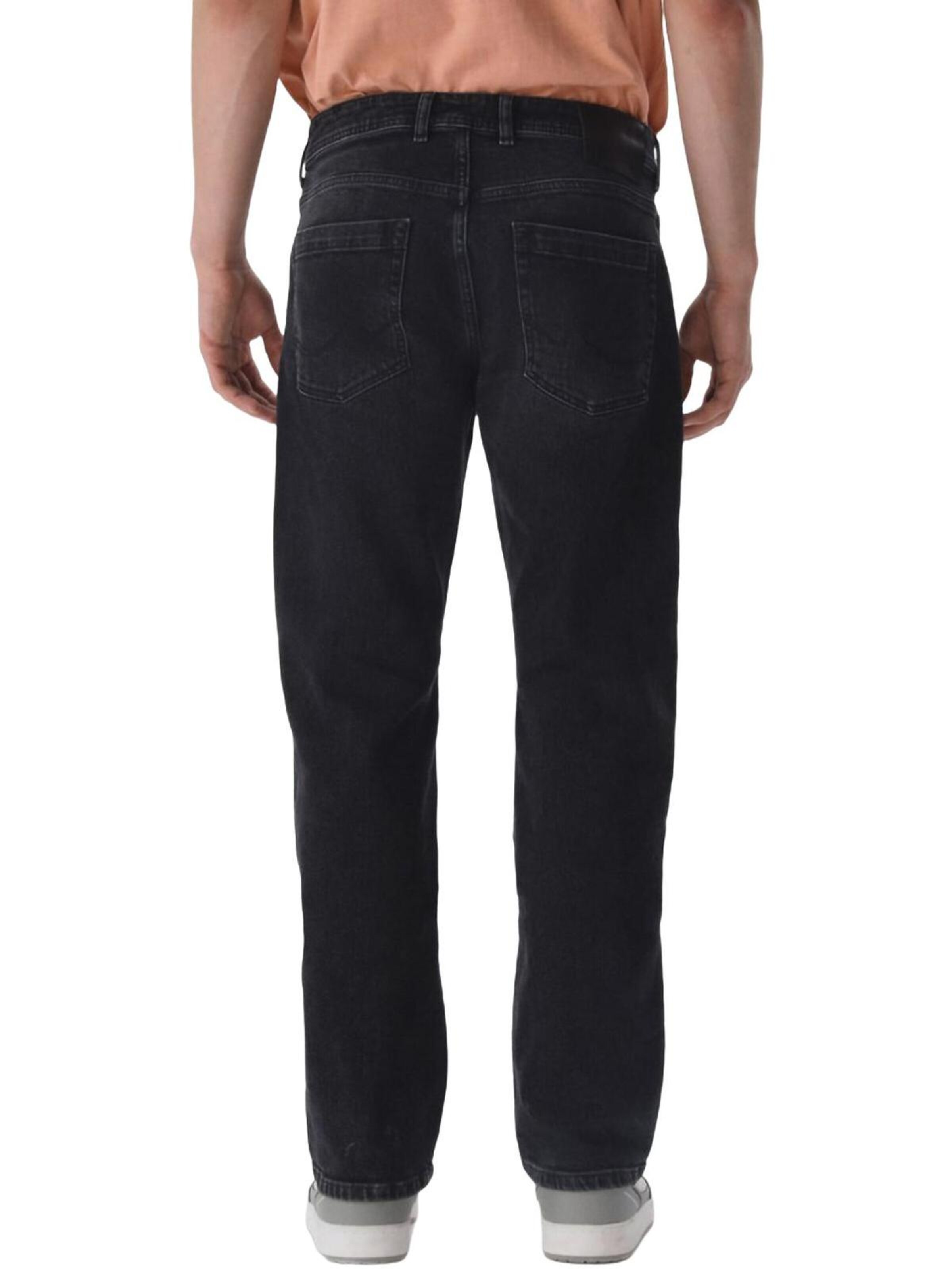 LTB Jeans - regular Vaquero 'LTB Jeans Herren Paul X Mid Waist Straight Leg Jeans' en negro