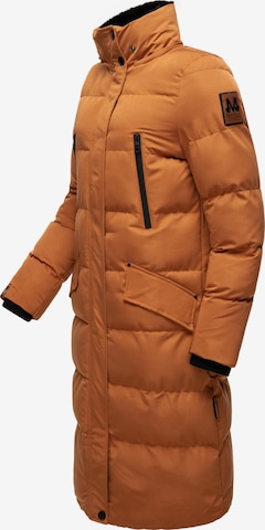 MARIKOO Winter Coat 'Schneesternchen' in Orange