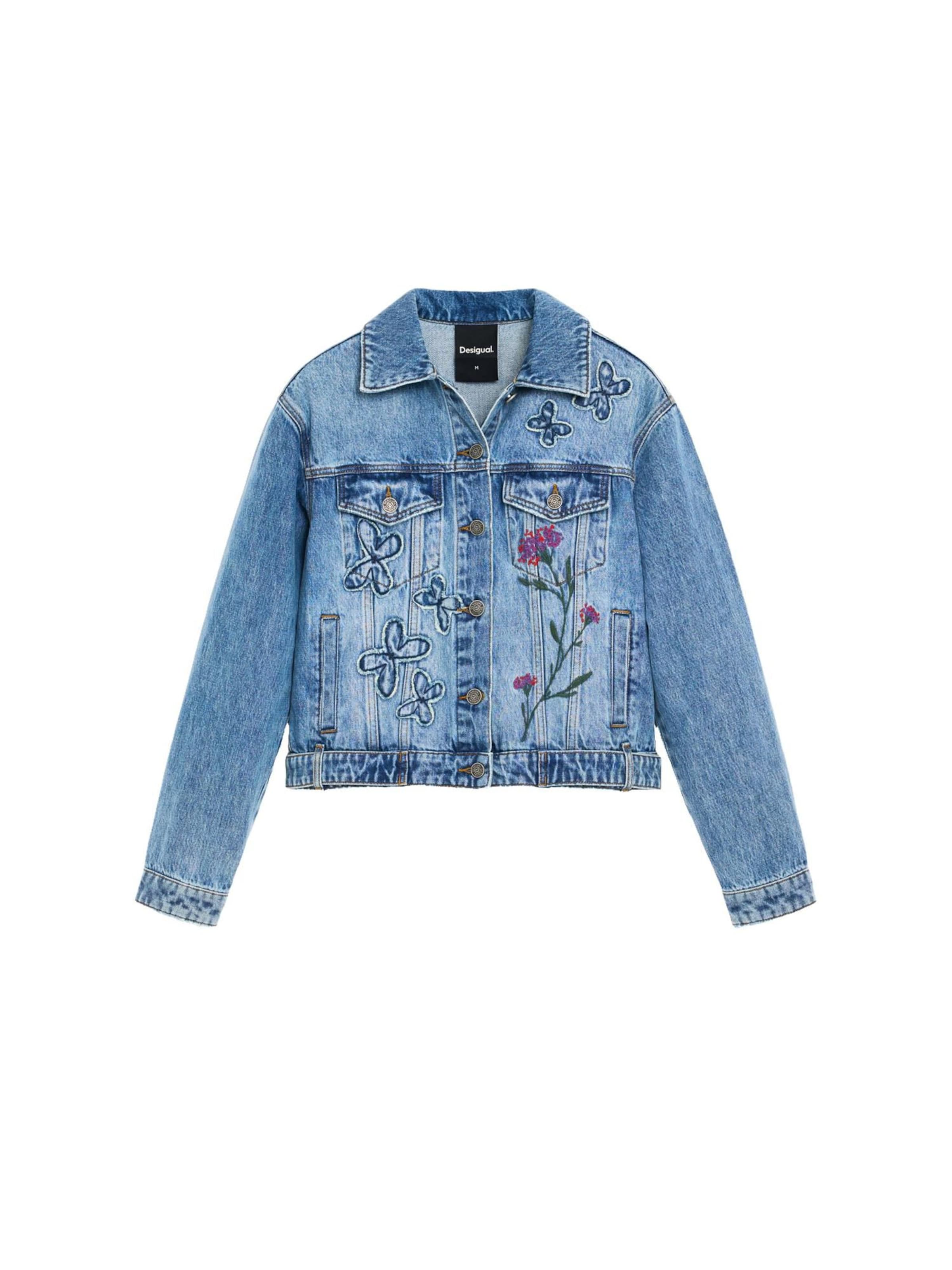 Desigual Jacke in Blau: Vorderseite