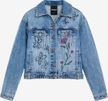 Desigual Välikausitakki värissä sininen: etupuoli