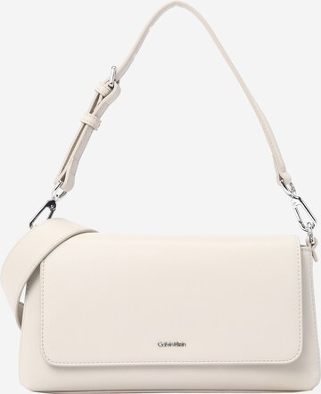 Calvin Klein Regular Shoulder bag 'MUST' in Beige: front