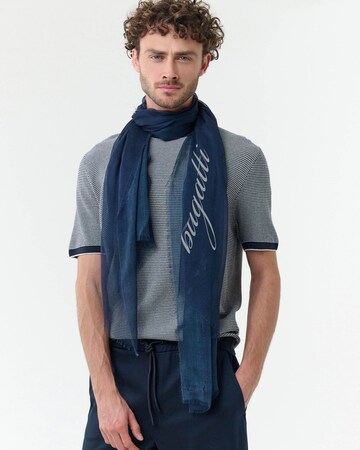 bugatti Schal in Blau: Vorderseite