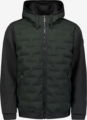 No Excess Tussenjas in Groen: voorkant