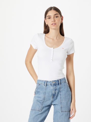 Abercrombie & Fitch Shirt in White: front