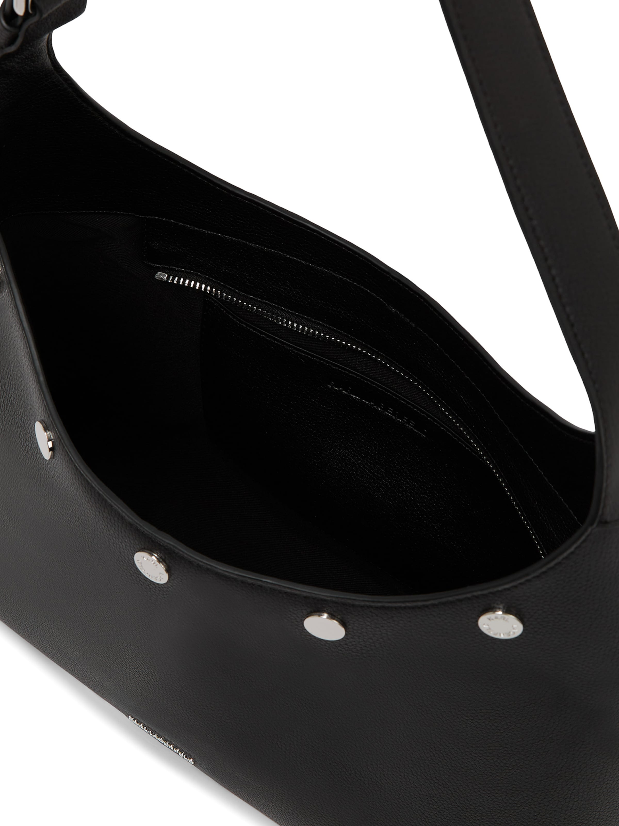 Karl Lagerfeld Torba za čez ramo 'Rocky Marais' | črna barva