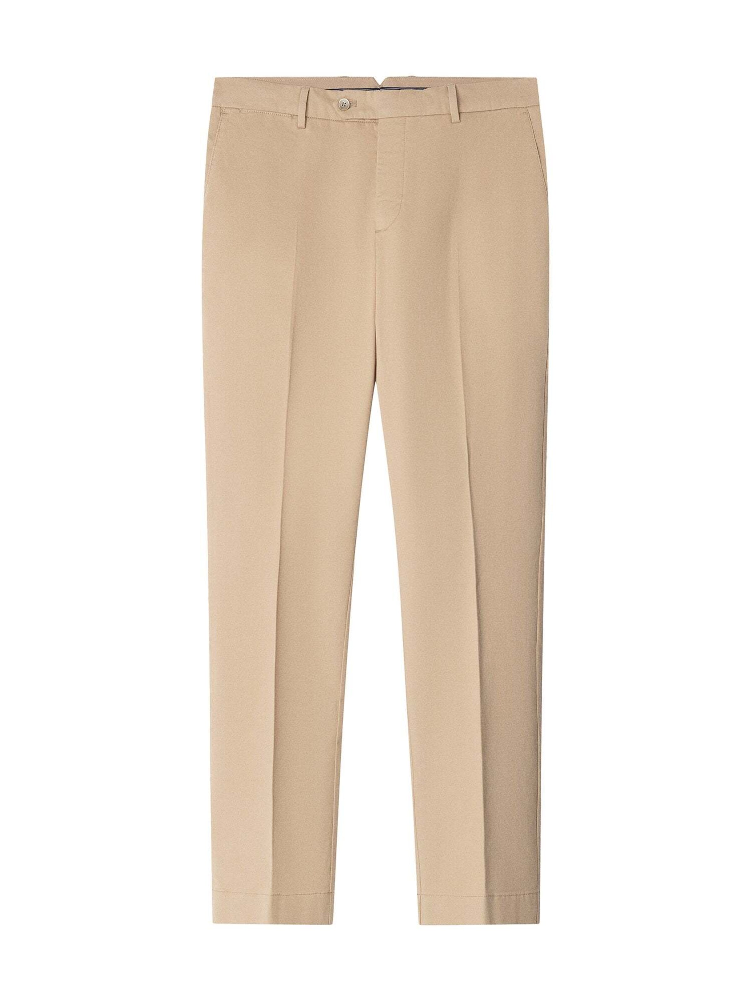 Hackett London Slimfit Chino 'Kensington' in Beige: voorkant