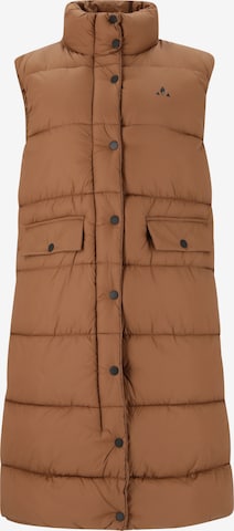 Whistler Steppweste 'Amaretto' in Braun: Vorderseite