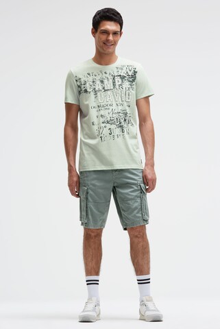 CAMP DAVID Shirt in Green
