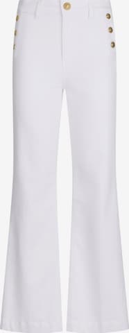 Liu JoFlared/zvonoliki kroj Hlače - bijela boja: prednji dio