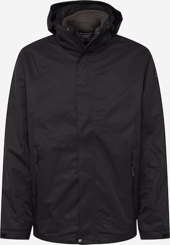 KILLTEC Outdoor jacket in Black: front