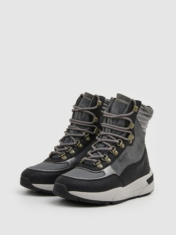 Pepe Jeans - Botines con cordones 'ARROW RUN' en gris