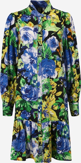 YAS Tall Košilové šaty - modrá / žlutá / zelená / černá, Produkt