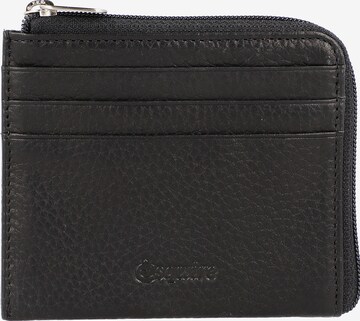 Esquire Wallet in Black: front