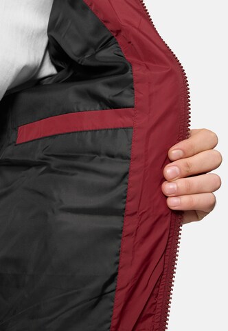 Veste d’hiver 'Adrian ZA' INDICODE JEANS en rouge