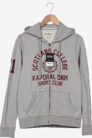 Kaporal Sweatshirt & Zip-Up Hoodie in S in Grey: front