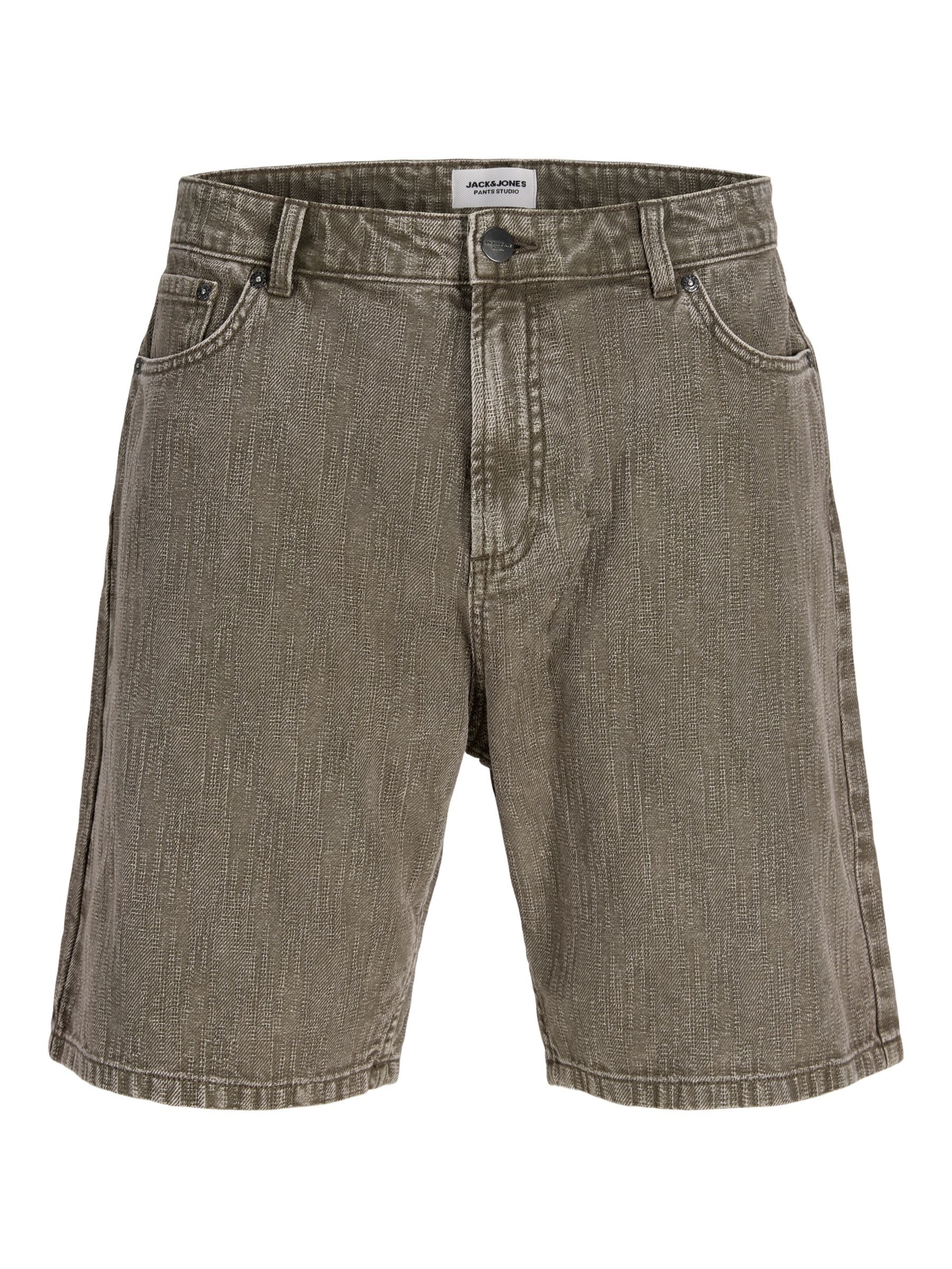 JACK & JONES Shorts in 34 in oliv, Produktansicht