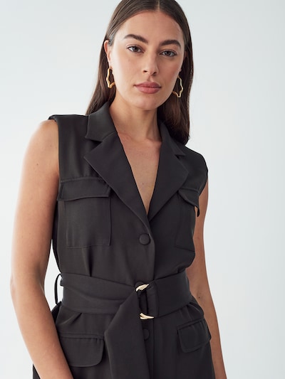 BWLDR Jurk 'UNA MINI DRESS' in de kleur Zwart, Productweergave