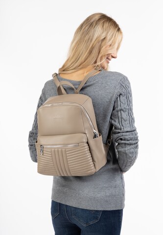 usha BLUE LABEL Rucksack in Beige: predná strana